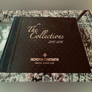 Vacheron Constantin Black and Gold Coffee Table Book (The Collections 2015/2016)